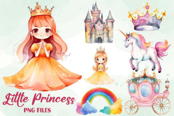 Download &nbsp;Little Princess PNG Set - Little Collection