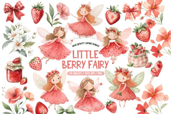 Download Little Berry Fairy PNG - Little Collection
