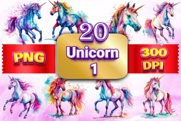Download Unicorn Clipart Bundle - Premium Resources