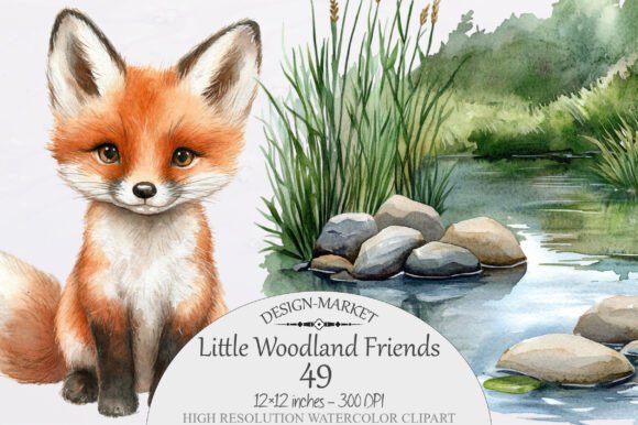 Download Little Woodland Friends Clipart - Little Collection