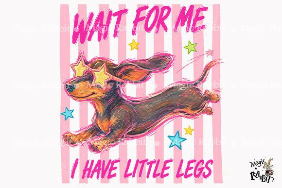 Download Funny Dachshund Little Legs PNG - Little Collection