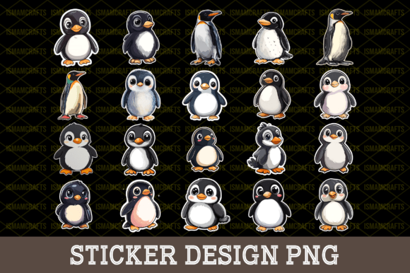 Download Penguin Sticker Bundle PNG - Penguin Collection