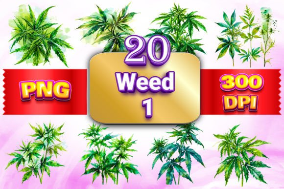 Download Weed Clipart Bundle - Premium Resources